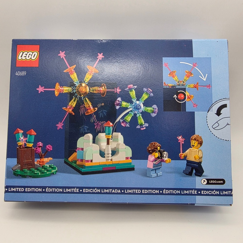 LEGO Firework Celebrations 40689 Limited Edition GWP 184 pcs New Sealed